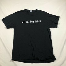 White Boy Rick Shirt Size Medium Black 2017 Movie Film Cleveland Rap Hip Hop - £18.37 GBP