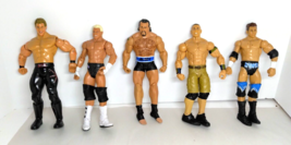 Lot of 5 WWE Wrestlers/Action Figures. Jerico, Cena, Ryder, Dolph, Rusev - £20.57 GBP