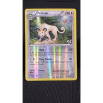 2016 Pokemon TCG 90HP 89/114 Stage 1 Card Persian Reverse Holo Foil - $9.90