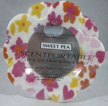 Bath &amp; Body Works Scentportable Visor Clip Pink Flower Sweet Pea - $19.99