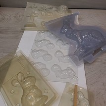 Easter Bunny Duck Chocolate Candy Mold Lot - $10.00