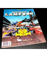 NATIONAL LAMPOON Magazine April 1981 Good CHAOS ISSUE Formula 1 Race Car... - $19.99