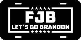 Let&#39;s Go Brandon Joe Biden Fck License Plate Cars And Trucks Aluminum Metal 3 - £6.99 GBP