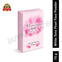 White Tone Pearl Face Powder Give Matte Look Soft And Smoothing Talc Hide Scars - $27.54