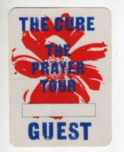 The Cure The Prayer Tour 1989 Backstage Pass - £79.14 GBP