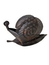 Snail - Metal Tea Light Candle Holder Bronze Finish Indoor Outdoor Patio Decor - £15.00 GBP