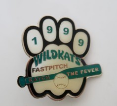 Wildkats 1999 Fast Pitch Softball Enamel Over Metal Pin - $4.99