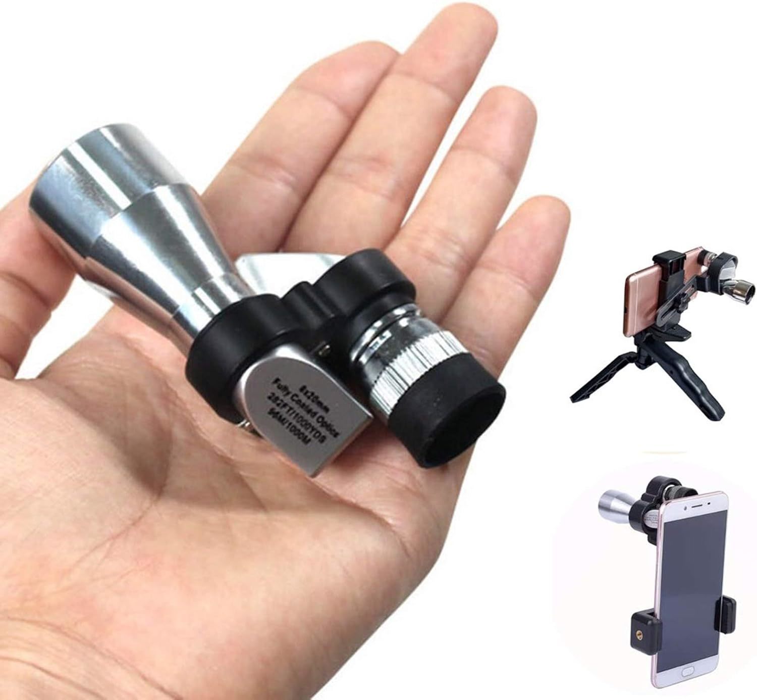 Compact Monocular For Bird Watching, Mini Monocular Pocket, Tourist Land... - $23.76