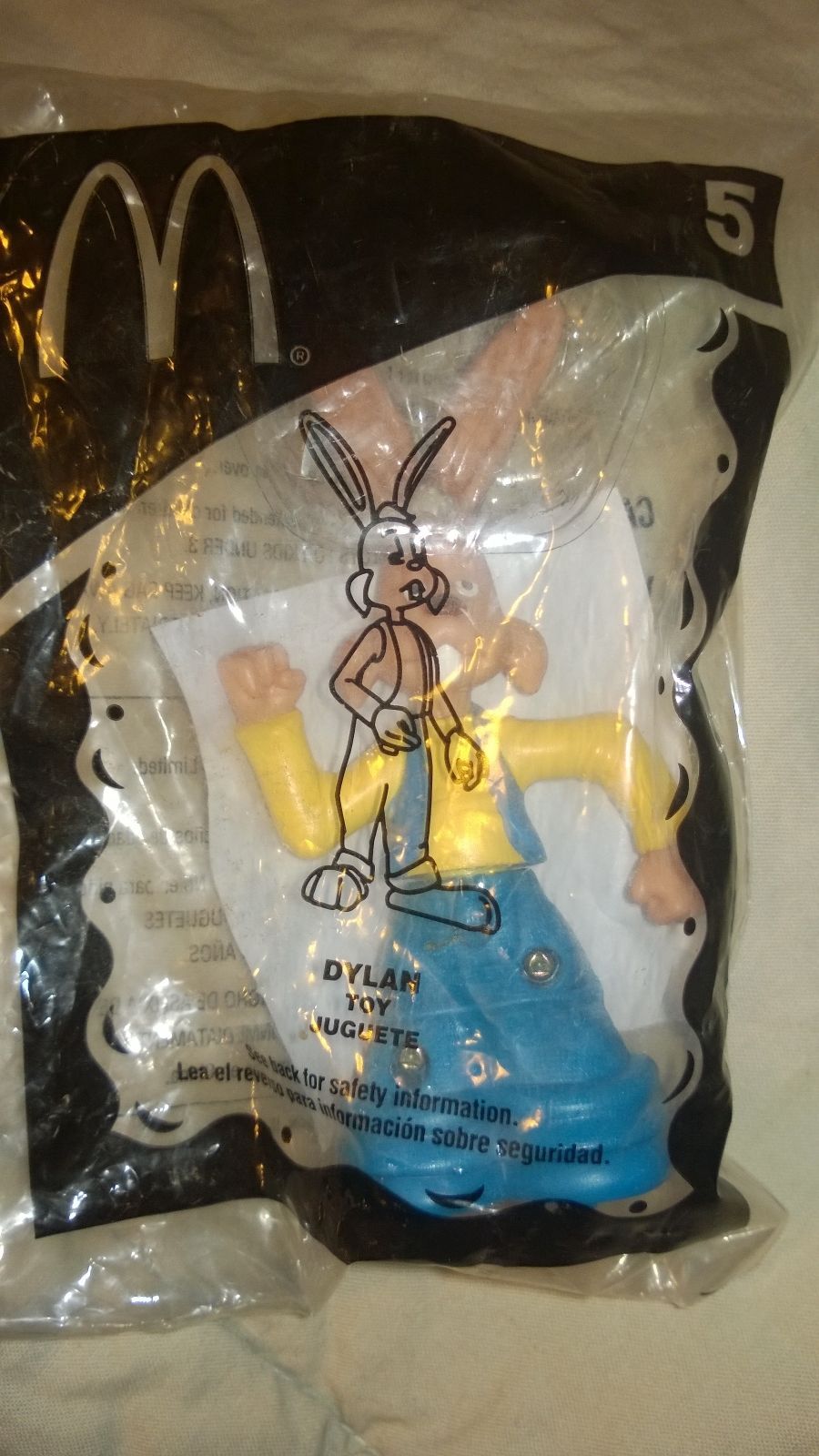 2006 Doogal McDonalds Happy Meal Toy - Dylan the Rabbit #5 - $1.40
