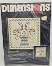 1983 Dimensions Candlewicking Kit C. Wysocki AMERICANA STENCIL #4116 Bir... - $12.19