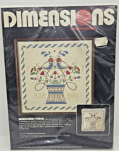 1983 Dimensions Candlewicking Kit C. Wysocki AMERICANA STENCIL #4116 Bir... - £9.11 GBP