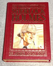 The Original Sherlock Holmes Sir Arthur Conan Doyle Red Bonded Leather H... - £11.68 GBP