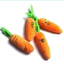 Squeaky Palatable Plush Radish Chew Toy - Interactive Fun For Cats And Dogs! - £8.07 GBP