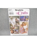 Simplicity Craft  8807 Hat Bag Accessories Wire Ribbon Flowers Sewing Pa... - £4.46 GBP