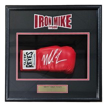 Mike Tyson Signed Red Right Hand Cleto Reyes Boxing Glove Shadowbox JSA ITP - $387.99