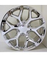GMC 20&quot; Chrome Snowflake Wheels Rims For 2000-2025 Sierra Yukon Denali 1... - $24,222.98 MXN