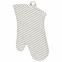 Bring it Oven Mitts Metro Stripe 13&quot;, Pewter - £10.63 GBP