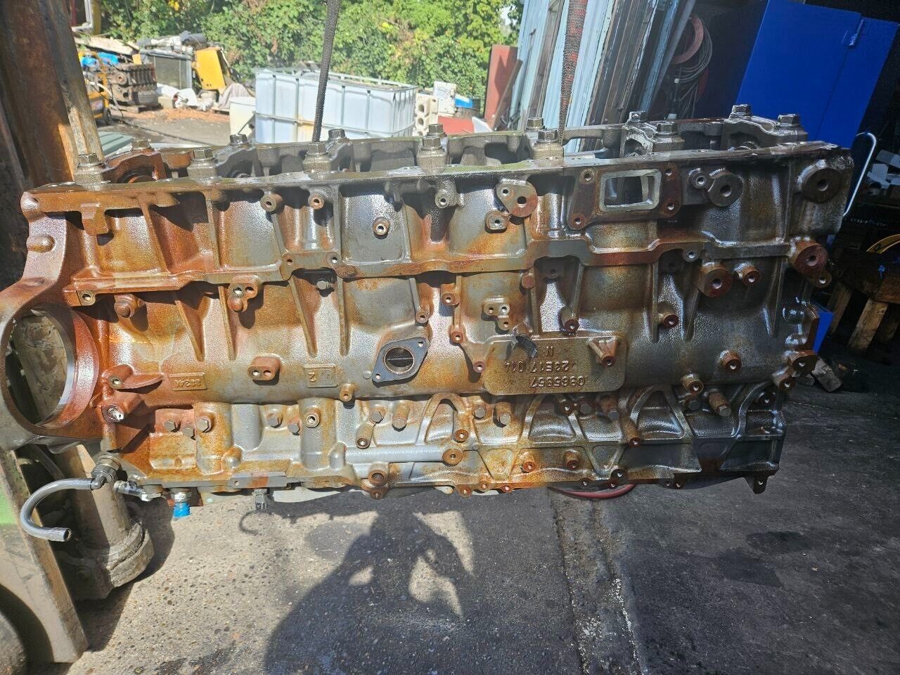 2017 Paccar MX13 Diesel Engine Cylinder Block LOW MILEAGE 126k 0965957 OEM - $2,307.35