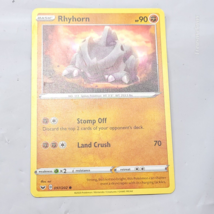 97/202 Rhyhorn - Sword and Shield - Common Pokemon TCG Card 2020 - £0.79 GBP