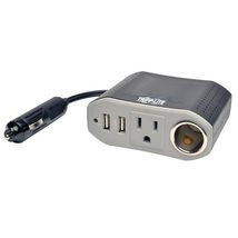 Tripp Lite 400W Car Power Inverter with 2 Outlets &amp; 2 USB Charging Ports, Auto I - £53.42 GBP