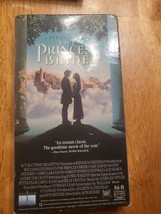 The Princess Bride Movie VHS, 1987 Cary Elwes Robin Wright - £4.23 GBP