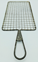 Vtg Acme Safety Grater Kitchen Utensil 9&quot;x5.5&quot; Wire Metal - £11.81 GBP