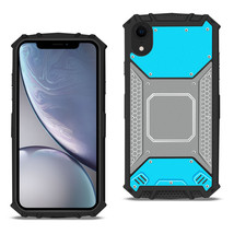 [Pack Of 2] Apple Iphone Xr Metallic Front Cover Case In Blue And Gray - £24.55 GBP