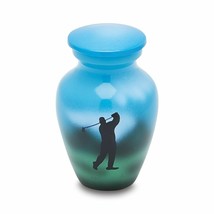 Golf Small/Keepsake 3 Cubic Inches Golfer Funeral Cremation Urn for Ashes - £55.07 GBP