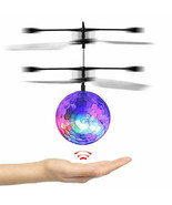 Flying Glow Light up Ball Helicopter Drone Toy for Girl 3 4 5 6 7 8 9 ye... - £23.93 GBP