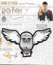 Harry Potter Hedwig the Owl Flying w/ Letter Image Embroidered Patch NEW UNUSED - £6.26 GBP