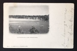 Cottagewood, Lake Minnetonka No. 44 V.O. Hammon Minneapolis Minnesota 1906 - $12.00