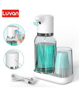 750Ml Automatic Usb Charging Mouthwash Dispenser With Cups Mouth Wash St... - £22.41 GBP