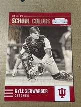 2015 Panini Contenders Old School Colors Kyle Schwarber #29 Indiana - £1.51 GBP