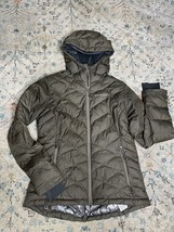 columbia hooded jacket womesn omni heat brown Medium M - £50.25 GBP