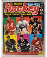 1991 - 1992 NHL HOCKEY PANINI COLLECTIBLE STICKER ALBUM BOOK GRETZKY LEM... - $34.05 CAD