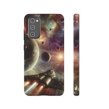 Space Art Tough Cases, Spaceship Traveling Protection for iPhone Galaxy ... - $524.68 MXN
