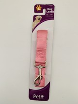 Pet Inc. Dog Leash *Pink Color* *4&#39;L x 1&#39;W {1.2cm x 2.5cm} - £6.24 GBP