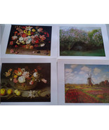 Monet Bosschaert Linard 4 x Sheets for the Musee D&#39;Orsay And Louvre 1986 89 - $497.55 MXN