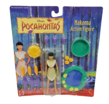 Vintage 1995 Disney Pocahontas Nakoma Mattel Action Figure Nos Sealed Toy - £29.62 GBP