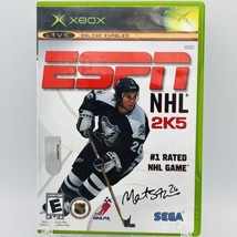 ESPN NHL 2K5 (Microsoft Xbox, 2004) SEGA Hockey Complete With Manual CIB - $7.37