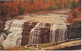 New York Postcard Castile Letchworth State Park Genesee River Gorge  - $2.96