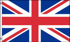 2x3 UK United Kingdom Flag 2&#39;x3&#39; House Banner grommets super polyester 100D - £13.65 GBP