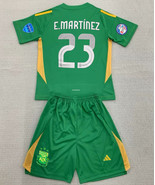  2024 Argentina GOALKEEPER Dibu Martinez KIDS/CHILDREN Kit Jersey Green ... - $1,324.04 MXN+