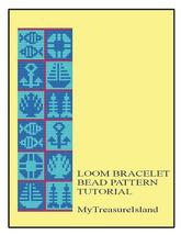 Bead Loom Bracelet Sea Sampler Nautical Elements Tiles Sampler Pattern PDF BP_91 - £3.56 GBP