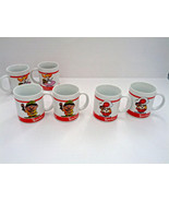 Loacker wafer cookies promo ceramic coffee mug set with character graphics - $74.25