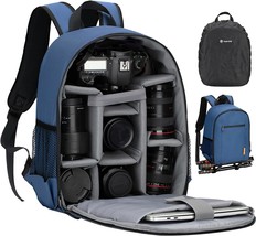 Tarion Camera Bag Professional Camera Backpack Case With Laptop Compartment, S. - £37.41 GBP