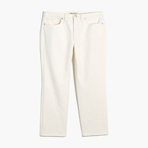 NWT Womens Size 23 FIT 24 Madewell The Girljean High Waist Jean in Tile White - £30.82 GBP