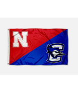 Nebraska vs. Creighton House Divided 3x5 Flag Banner - $34.04 CAD