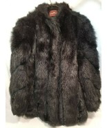 Vintage 28&quot; Ladies Faux Fur Coat by Sergio Valente Size 10 - $118.48 CAD