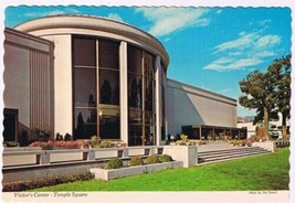 Postcard Visitor&#39;s Center Temple Square Salt Lake City Utah - £3.10 GBP
